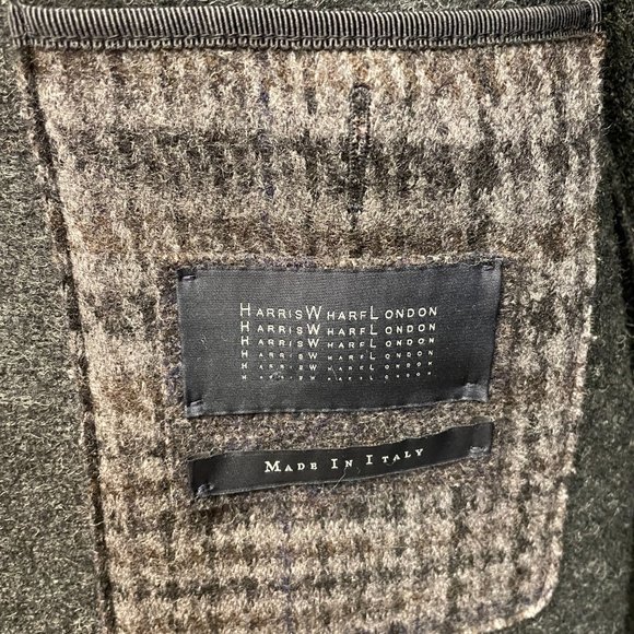 Harris Wharf London Overcoat - Picture 3 of 9